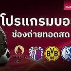 โปรแกรมบอลไทยถ่ายทอดช่องไหน